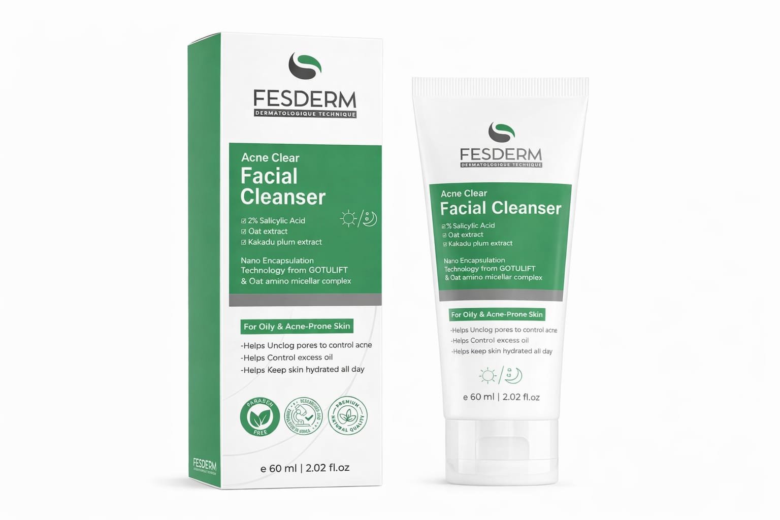 Fesderm Acne Clear Facial Cleanser