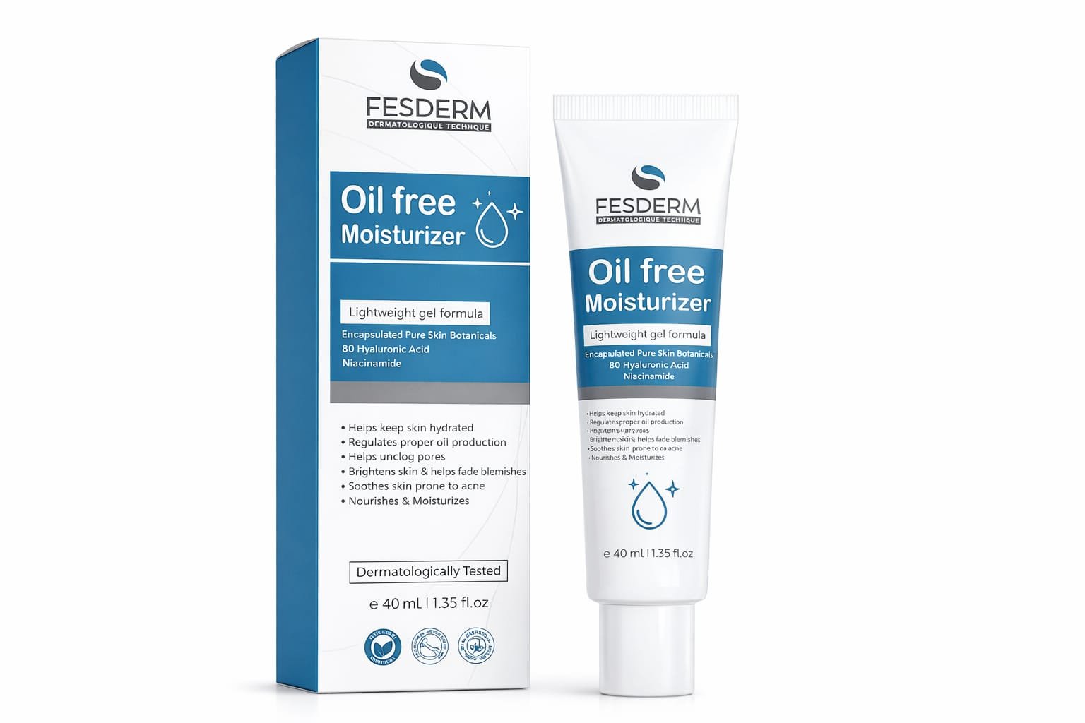 Fesderm Oil Free Moisturizer