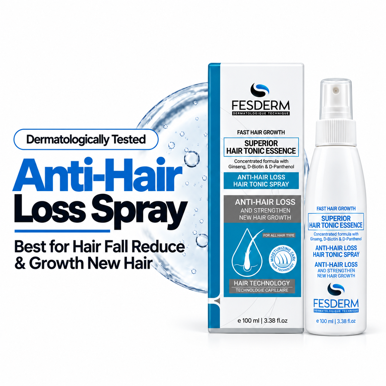Fesderm Anti Hair Loss Spray