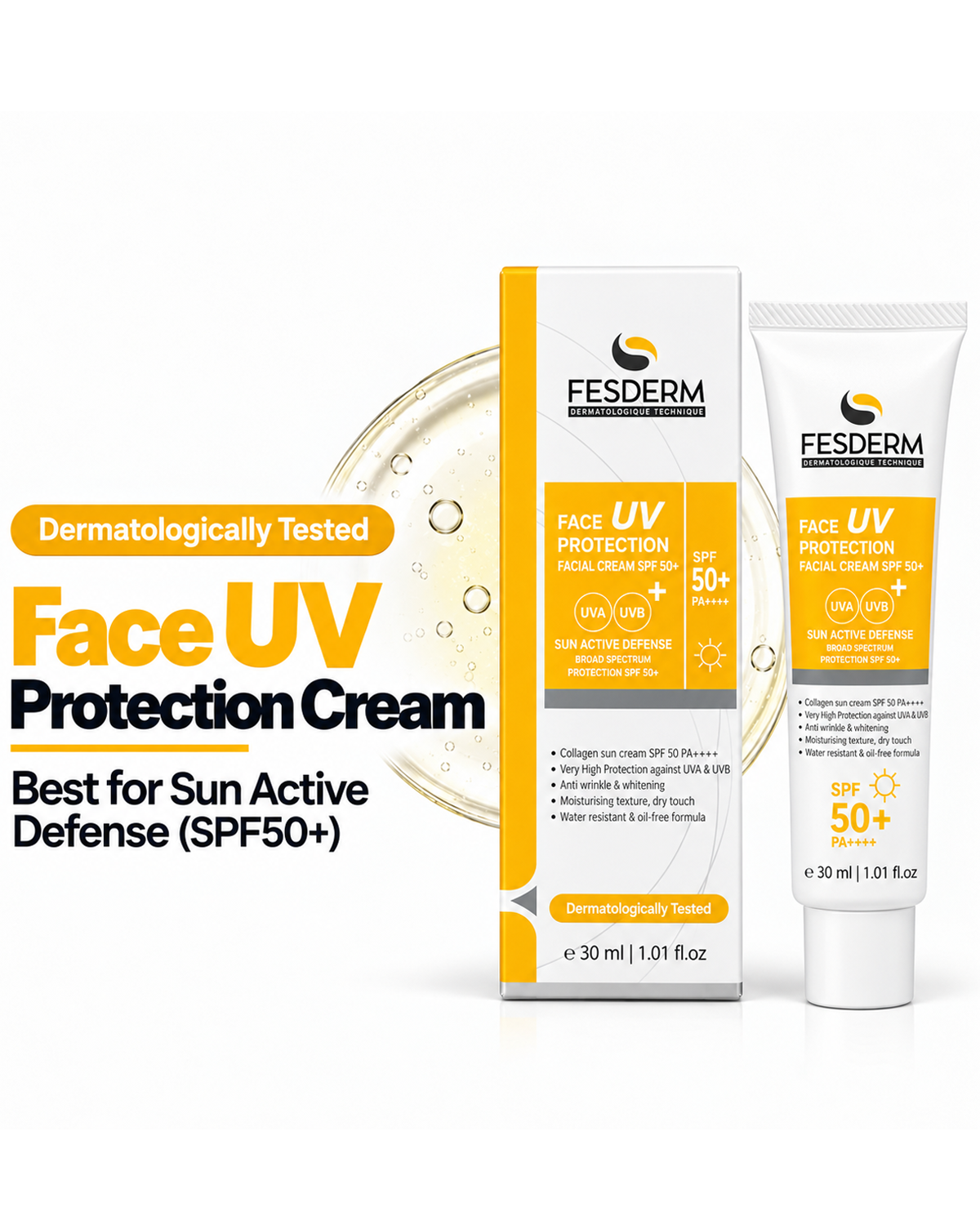 Fesderm Face UV Protection SPF50+