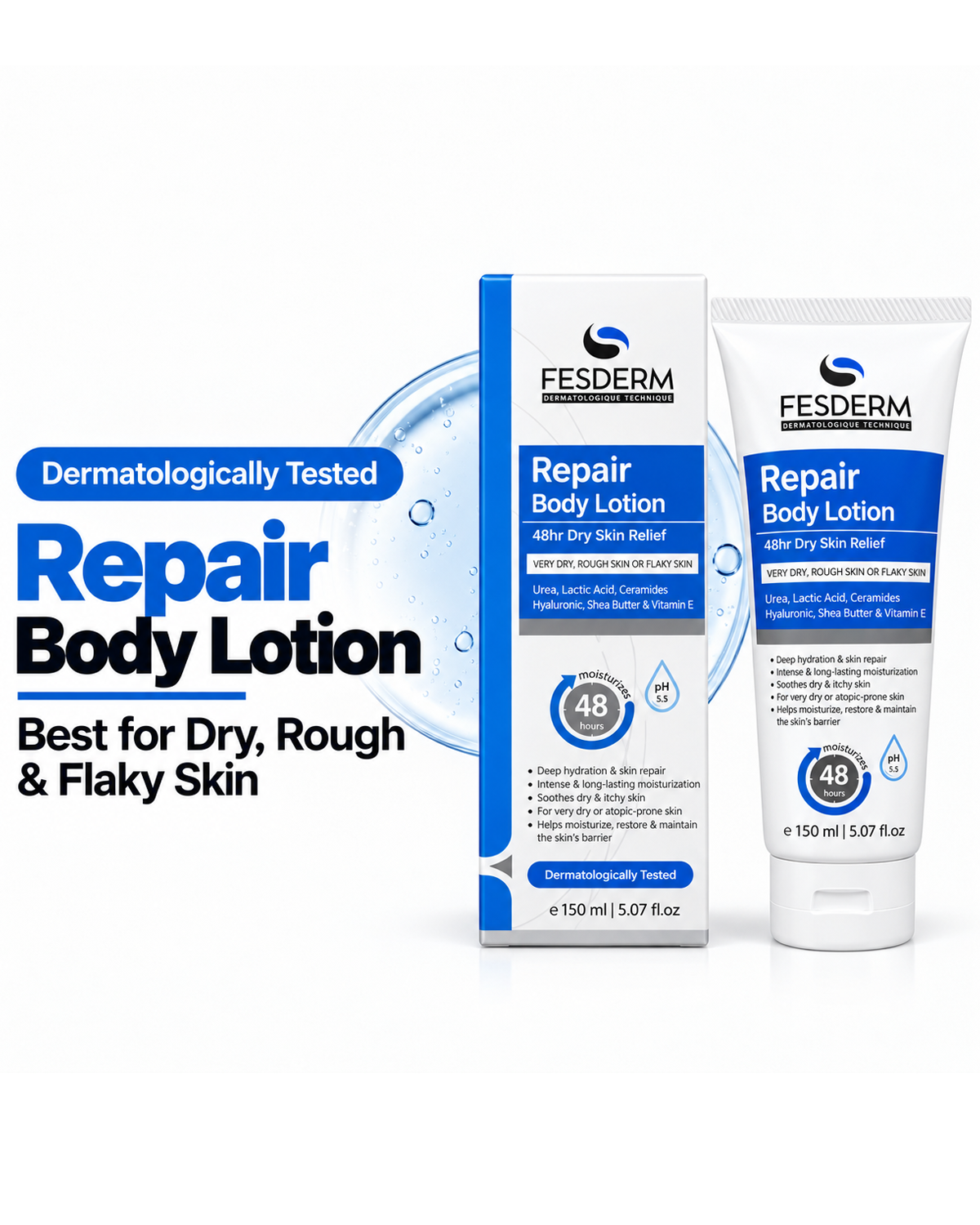 Fesderm Repair Body Lotion