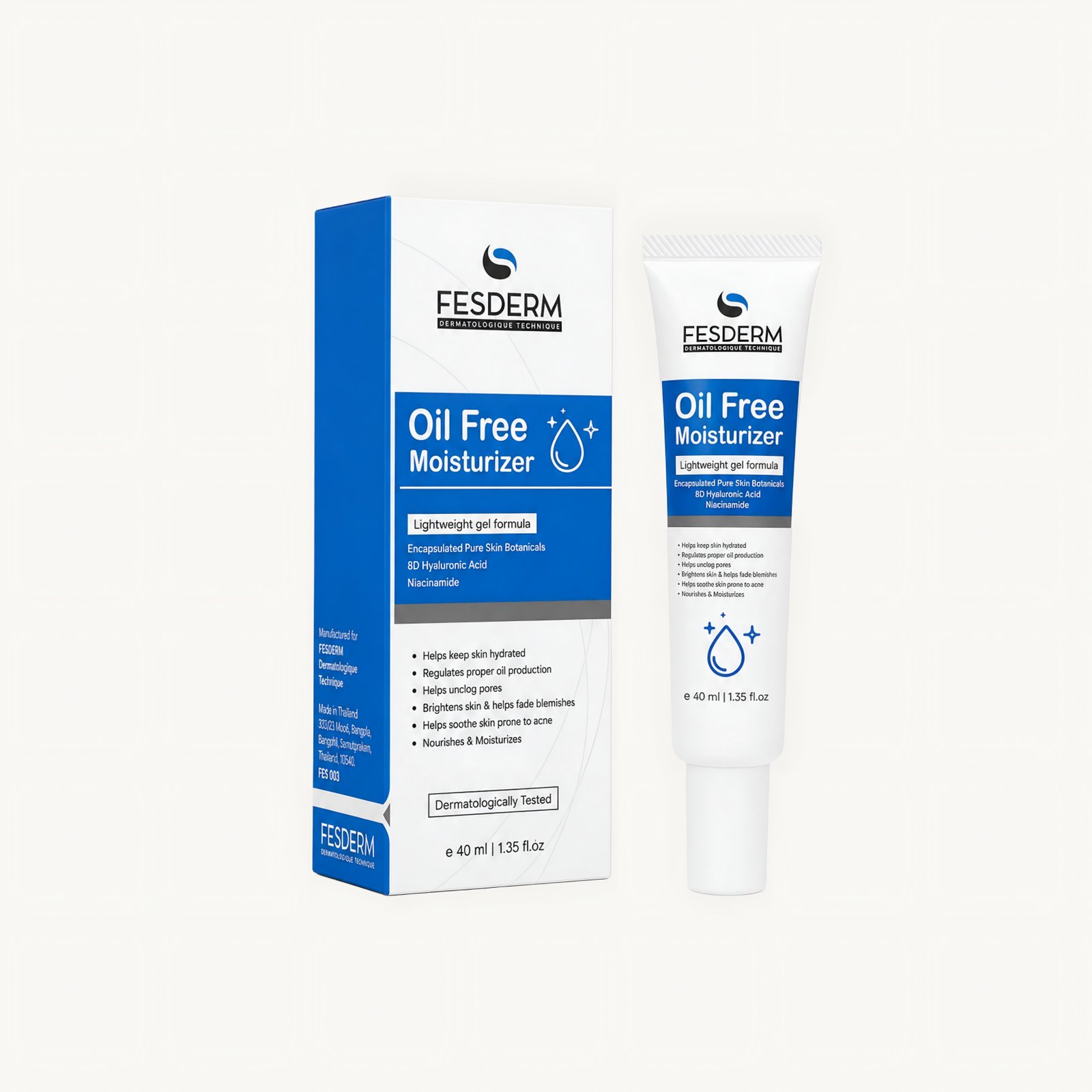 Fesderm Oil Free Moisturizer