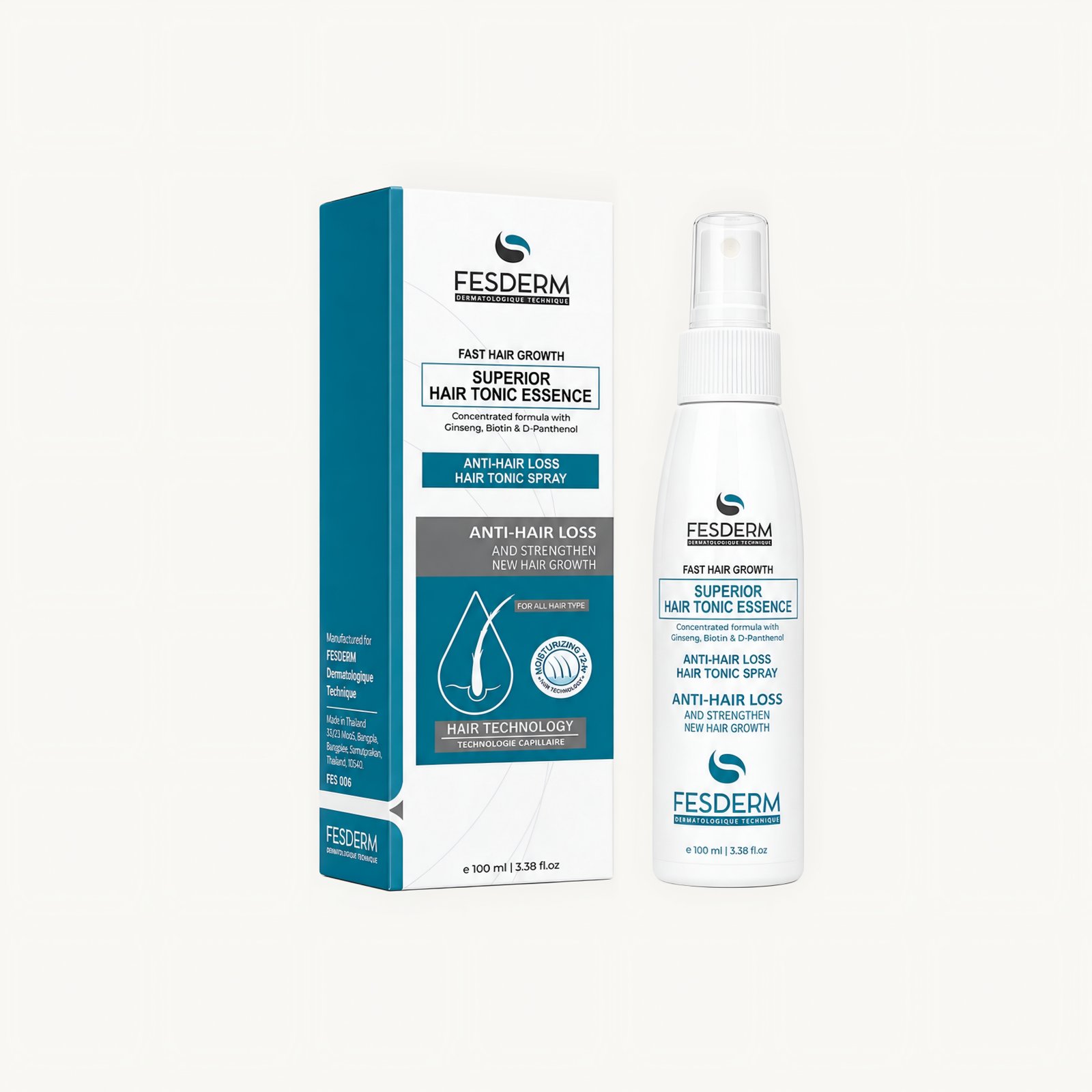 Fesderm Anti Hair Loss Spray
