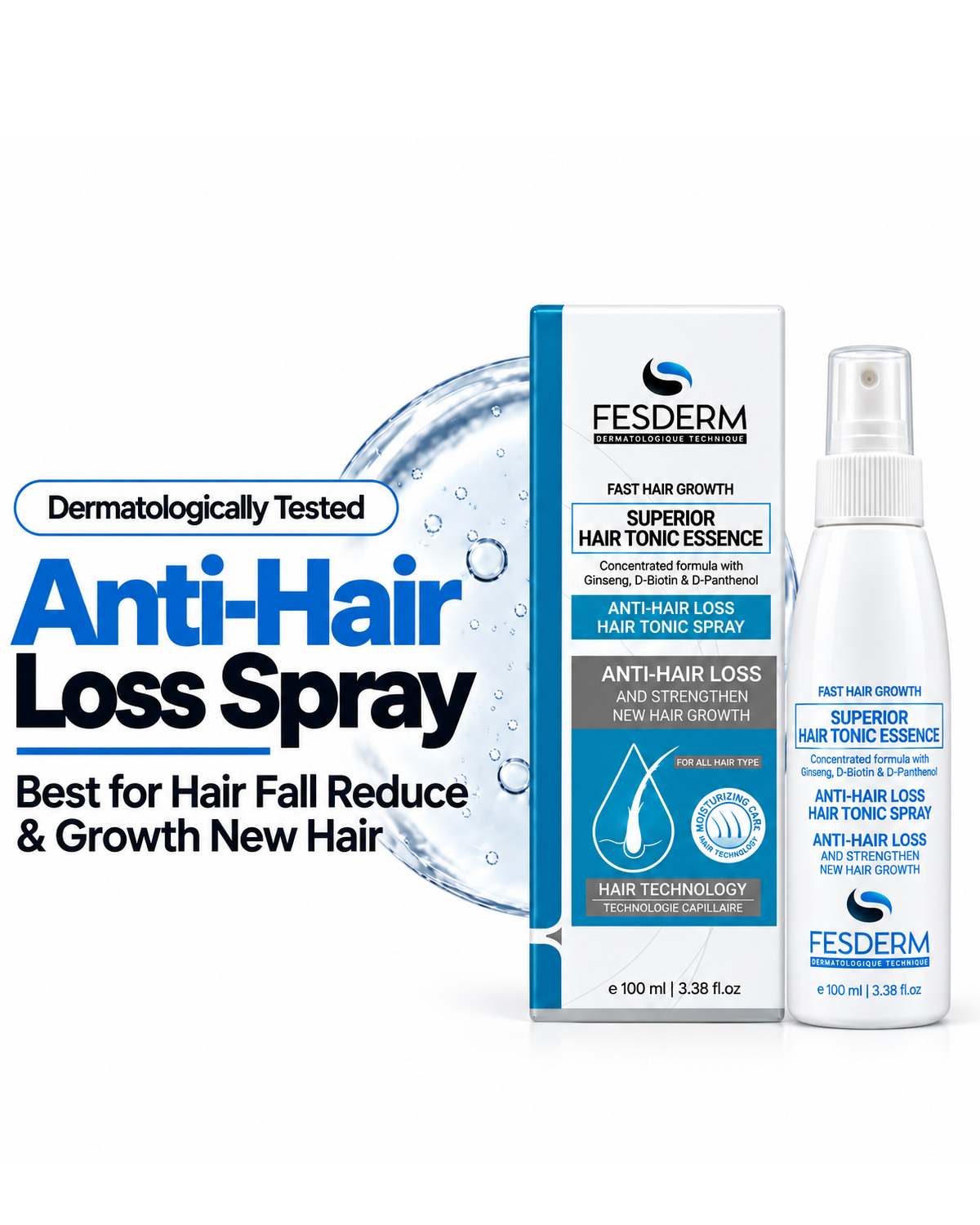 Fesderm Anti Hair Loss Spray
